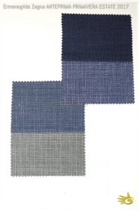 Ermenegildo Zegna Cross-Ply [ 230 g/mt ] 49% Linen / 32% Wool / 19% Silk