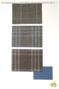 Ermenegildo Zegna Cross-Ply [ 230 g/mt ] 60% Wool / 20% Silk / 20% Linen