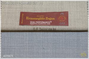 Ermenegildo Zegna High Performance [ 210 g/mt - oz 7 ] 100% Superfine Australian Wool