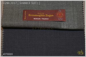 Ermenegildo Zegna MOHAIR TROPHY [ 250 g/mt - oz 8 ] 50% Wool / 50% MOHAIR