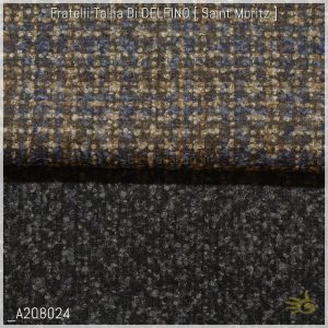 Delfino Saint Moritz [ 280 g/mt ] 80% Virgin Wool / 16% Silk / 4% Cashmere
