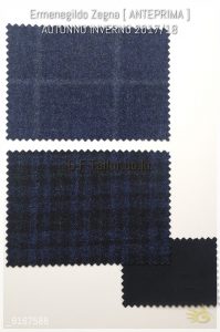 Ermenegildo Zegna Huacaya Tweed [ 300 g/mt ] 55% Wool / 40% Alpaca / 5% Cashmere